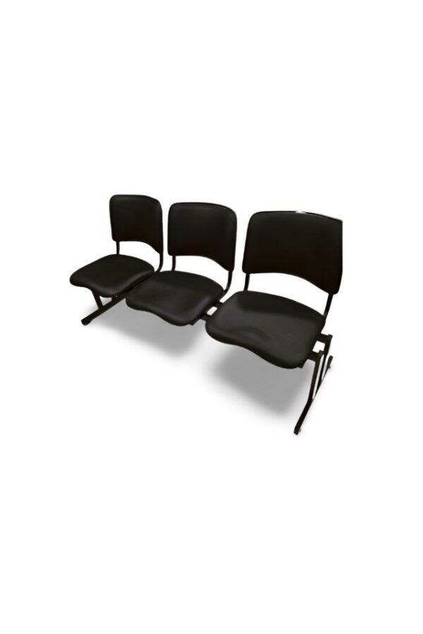 Longarina de 3 Lugares Estofada