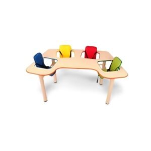 Conjunto Acuarela 4 Lugares