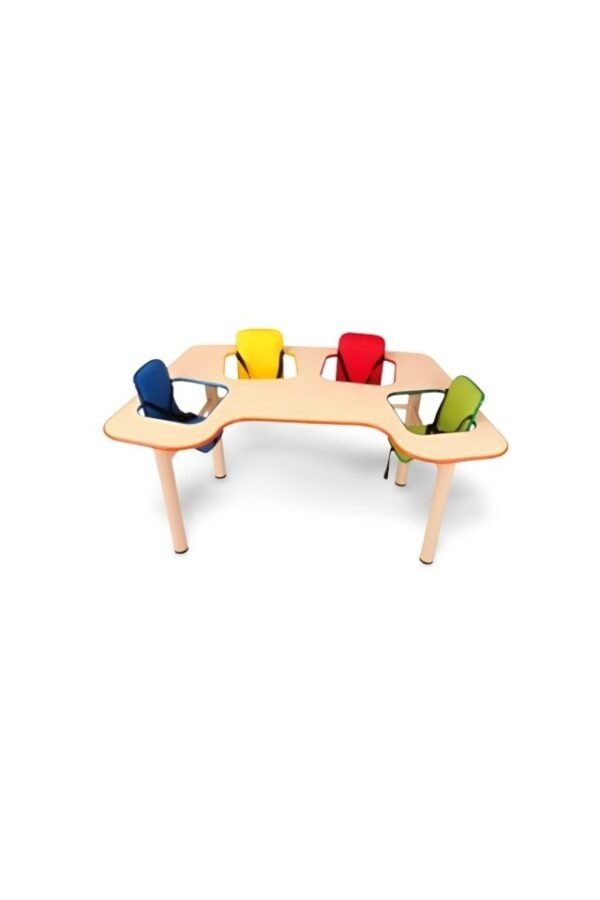 Conjunto Acuarela 4 Lugares