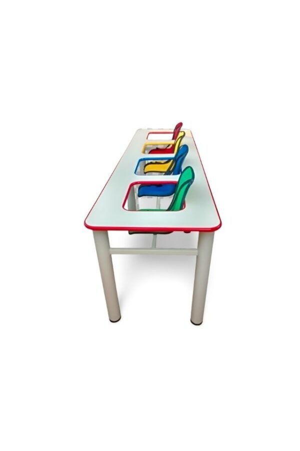 Set Acuarela Reta 4 Lugares