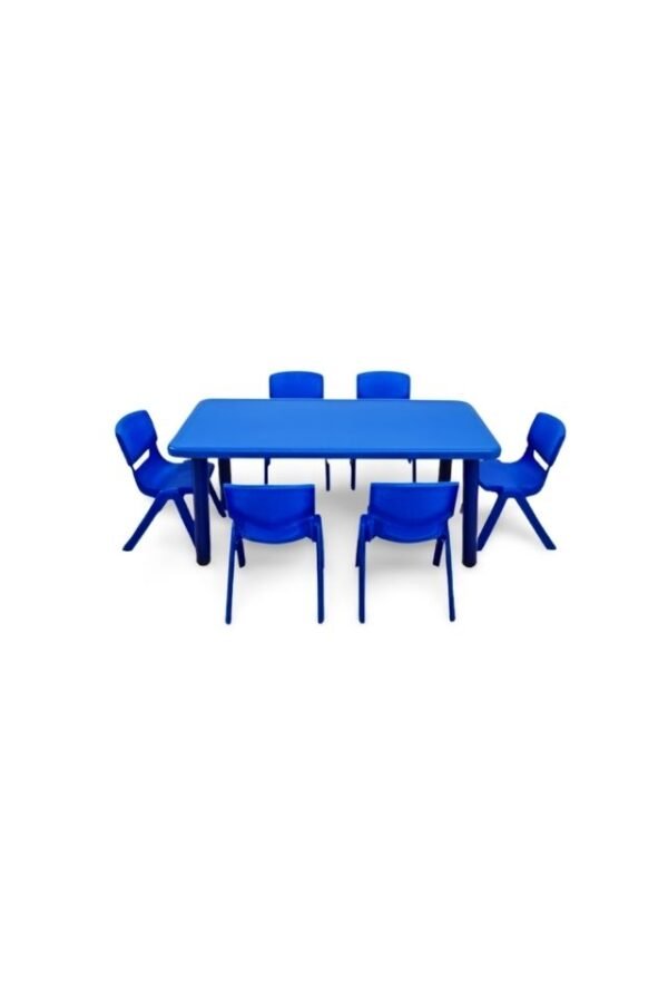 Conjunto Infantil: Mesa com 6 Cadeiras de Polipropileno - Imagem 3